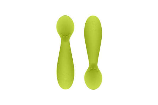 Tiny Spoon in Lime Twin-Pack Ezpz Lil Tulips