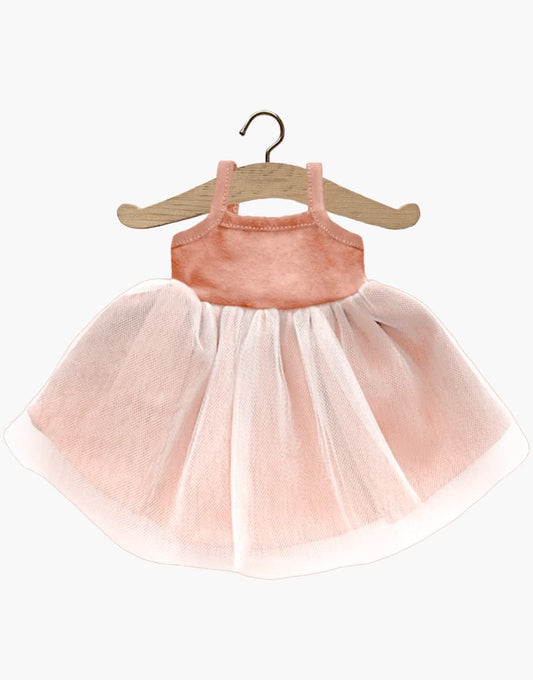 Tutu Rosella brown sugar and tulle milk Doll Clothing Minikane Lil Tulips