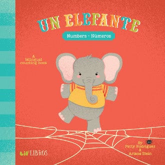 Un Elefante: Numbers/Numeros Lil' Libro Final Sale Lil Tulips