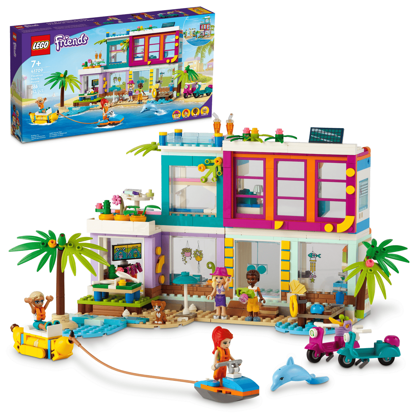 Vacation Beach House Lego Lil Tulips