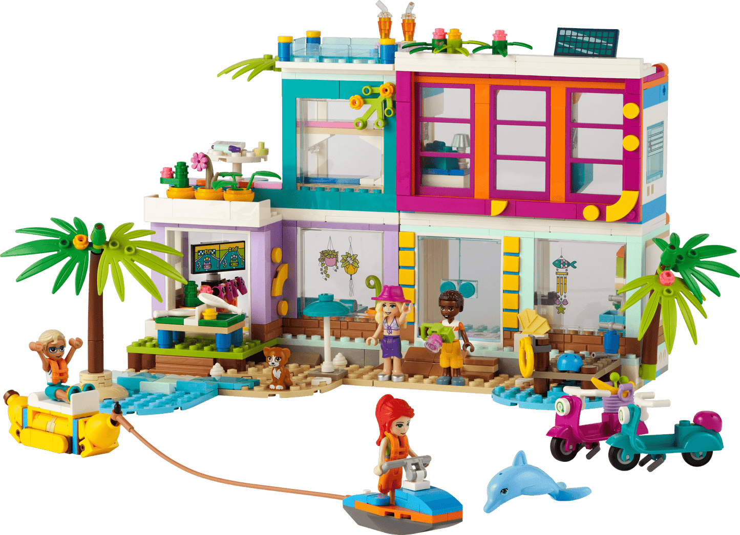 Vacation Beach House Lego Lil Tulips