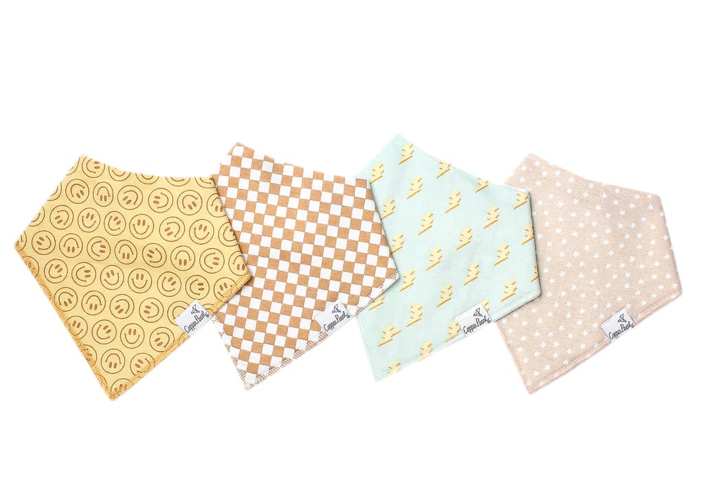 Vance Bandana Bibs Copper Pearl Lil Tulips