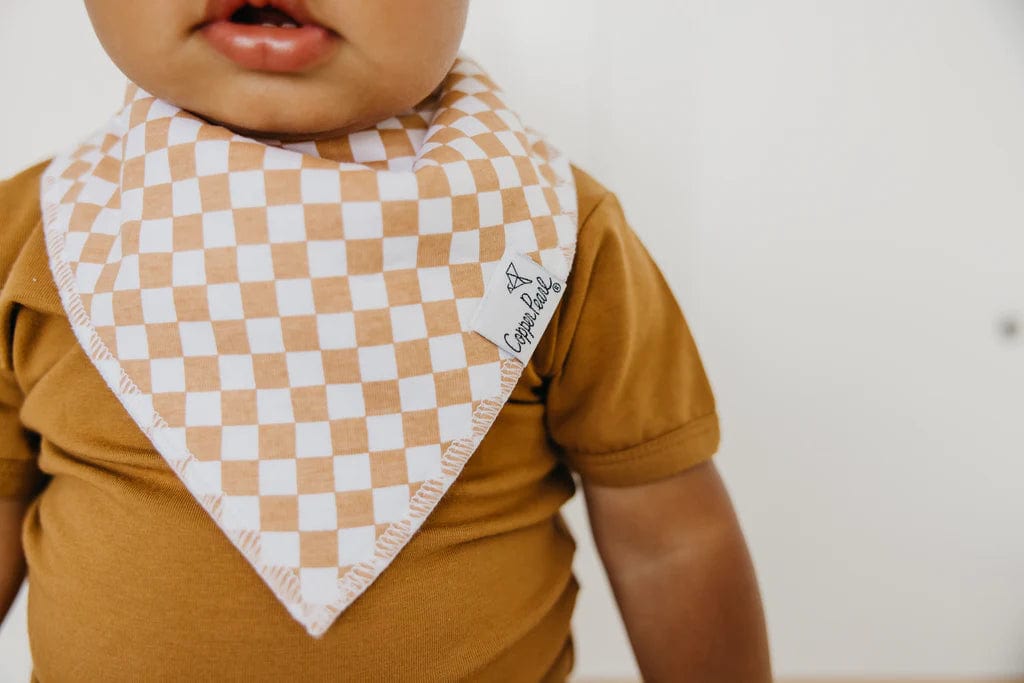 Vance Bandana Bibs Copper Pearl Lil Tulips