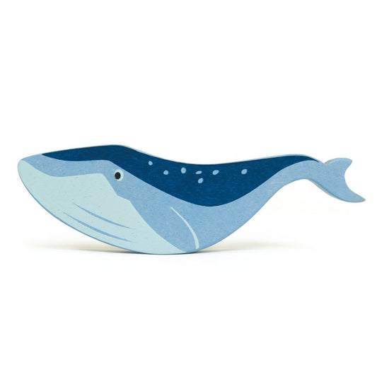 Wood Whale Tender Leaf Lil Tulips