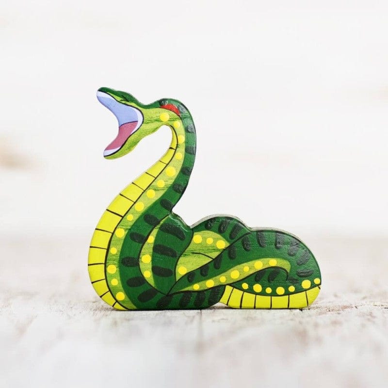 Wooden Anaconda Toy Wooden Caterpillar Lil Tulips