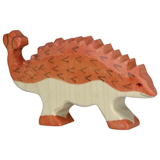 Wooden Ankylosaurus Holztiger Lil Tulips