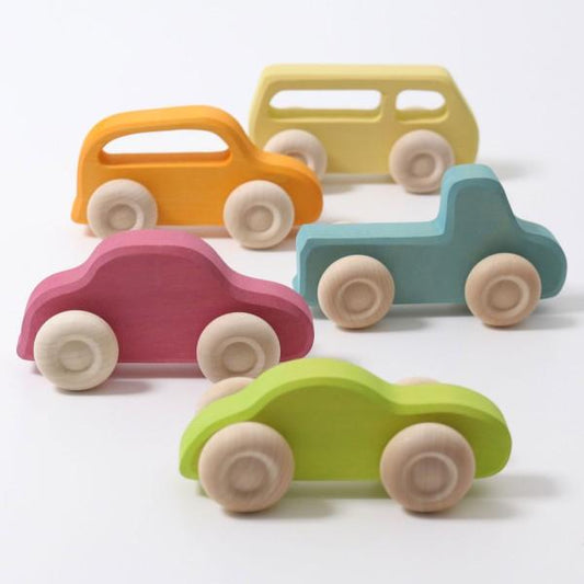 Wooden Cars Slimline Grimm's Lil Tulips