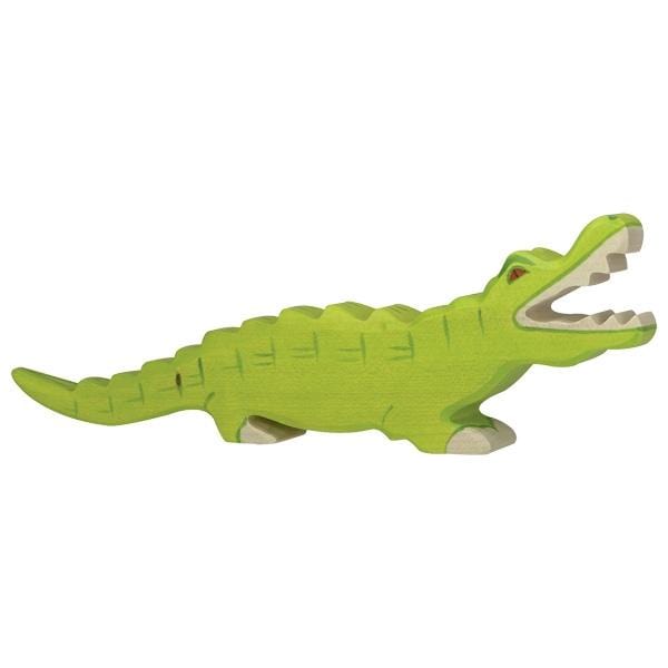 Wooden Crocodile Holztiger Lil Tulips