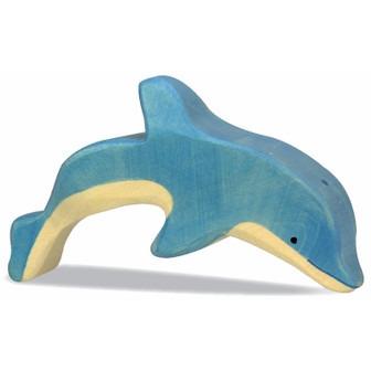 Wooden Dolphin Jumping Holztiger Lil Tulips