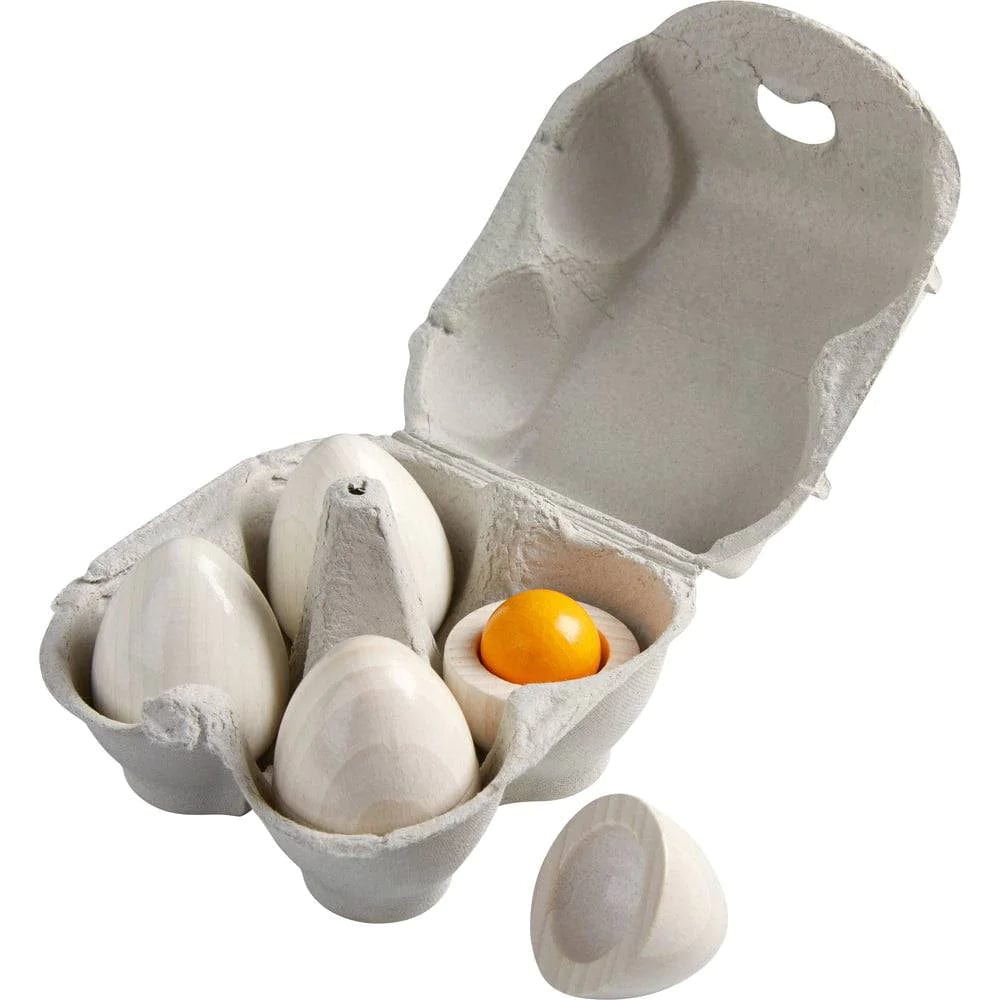 Wooden Eggs with Removable Yolk haba Lil Tulips