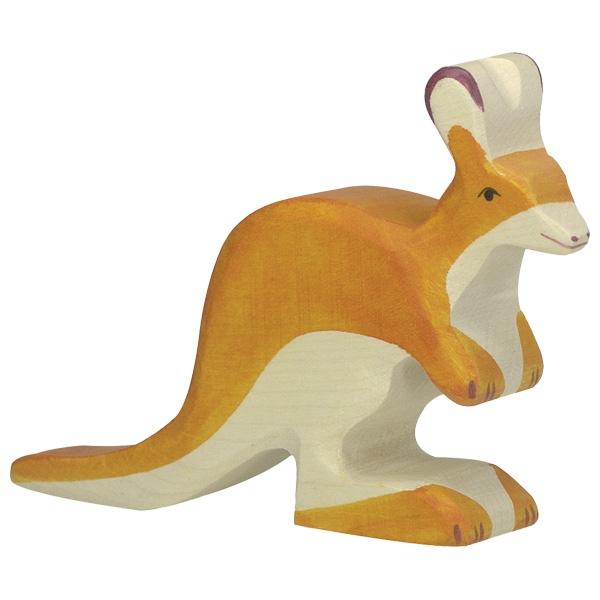 Wooden Kangaroo Small Holztiger Lil Tulips