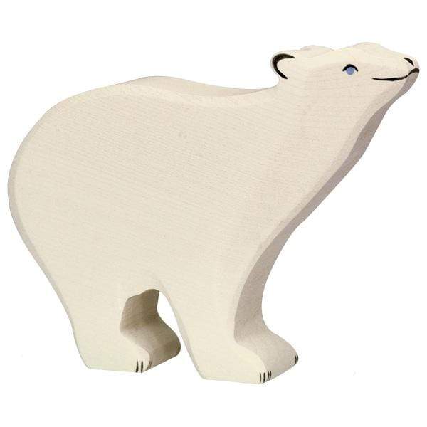 Wooden Polar Bear Holztiger Lil Tulips