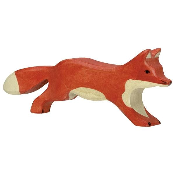 Wooden Running Fox Holztiger Lil Tulips