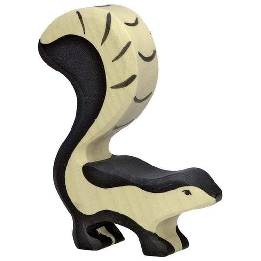 Wooden Skunk Holztiger Lil Tulips