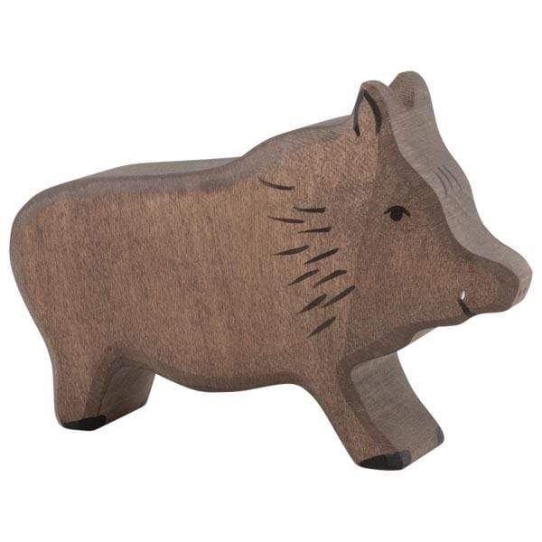 Wooden Wild Boar Holztiger Lil Tulips