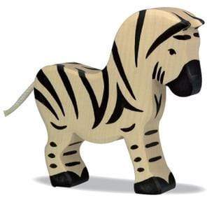 Wooden Zebra (LIGHT TAIL) Holztiger Lil Tulips