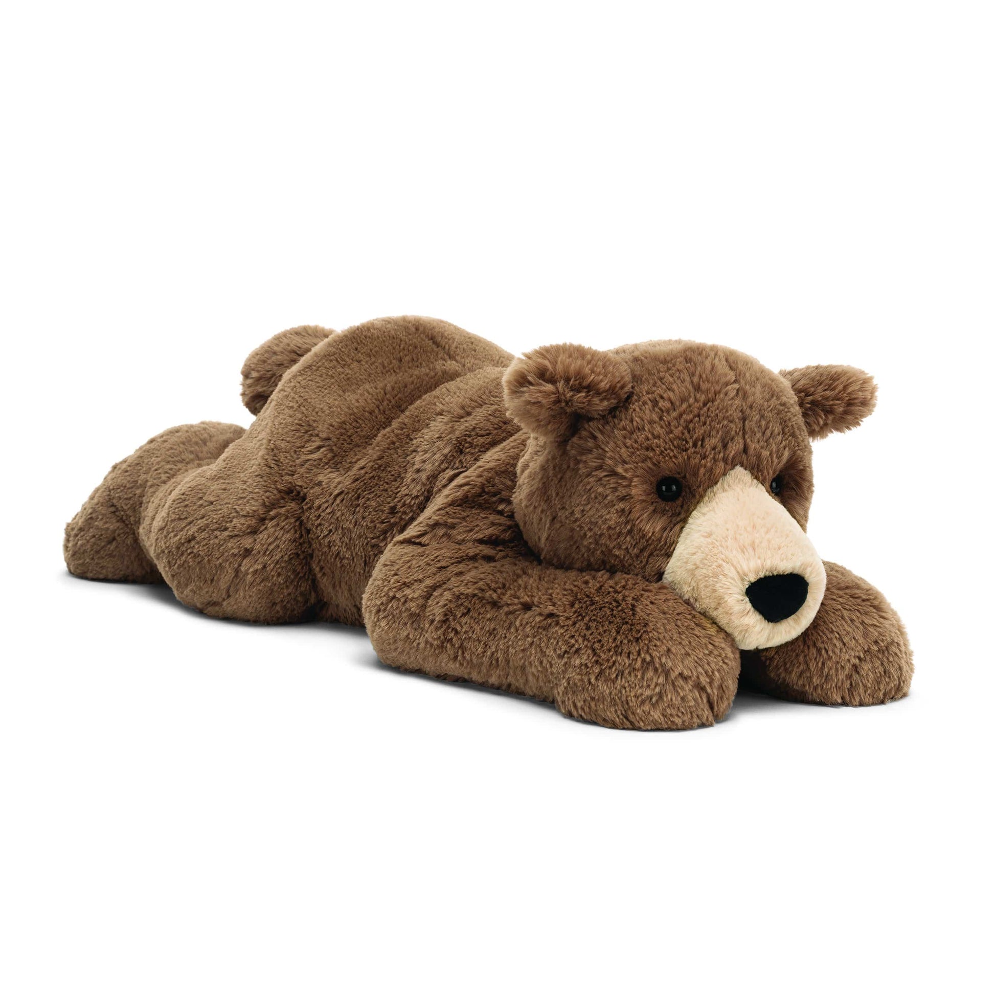 Woody Bear Lying Pose Default JellyCat JellyCat Lil Tulips