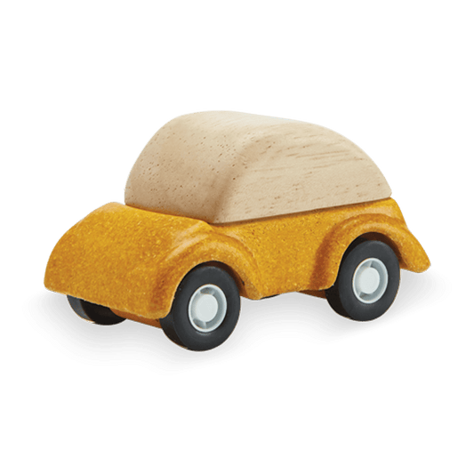 Yellow Car Plan Toys Lil Tulips