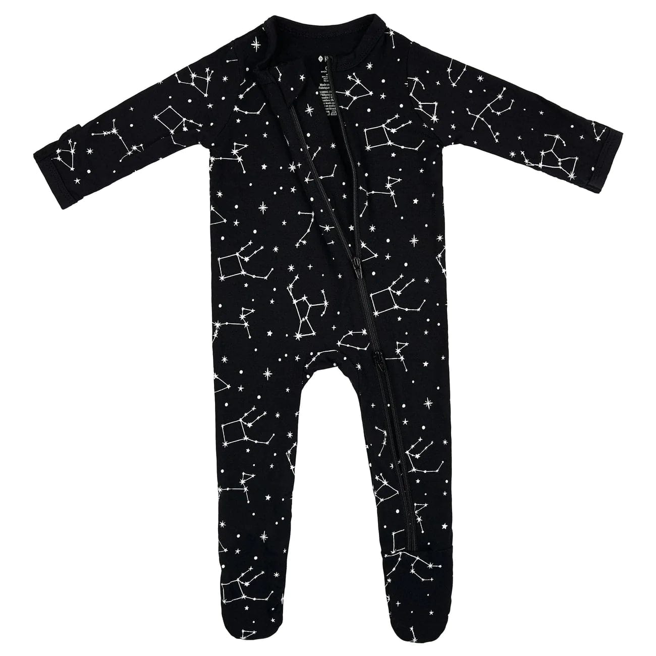 Zippered Footie in Midnight Constellation Kyte Baby Lil Tulips